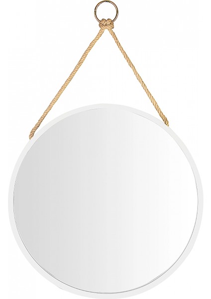 Ahşap Çerçeveli Boyalı Ipli Ayna -996