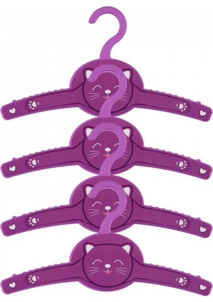 Funny 4lü Giysi Askısı Kedi -G228-B-C modelleri