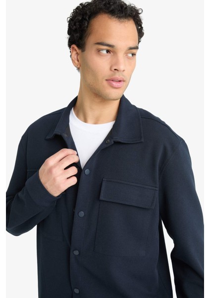 Regular Fit Twill Uzun Kollu Gömlek E7689AX25AU fırsatları