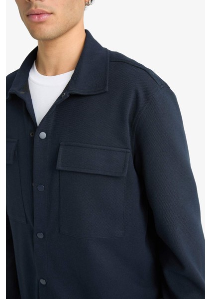 Regular Fit Twill Uzun Kollu Gömlek E7689AX25AU indirimleri