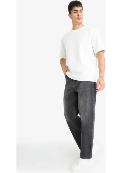 Baggy Fit Normal Bel Geniş Paça Jean Pantolon G2621AX25AU indirimleri