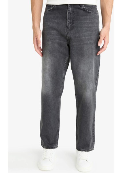 Baggy Fit Normal Bel Geniş Paça Jean Pantolon G2621AX25AU
