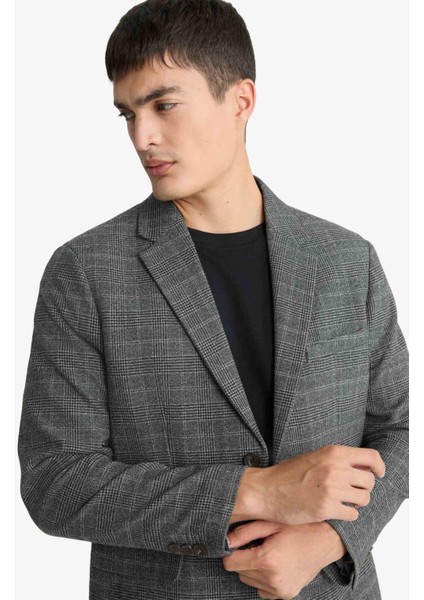 Modern Fit Blazer Ceket F7673AX25AU fırsatları