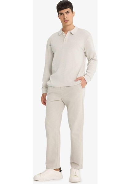 Regular Fit Polo Yaka Sweatshirt F3317AX25WN fiyatları