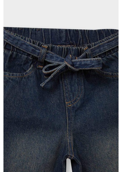 Kız Bebek Wide Leg Jean Pantolon G3011A525AU fiyatları