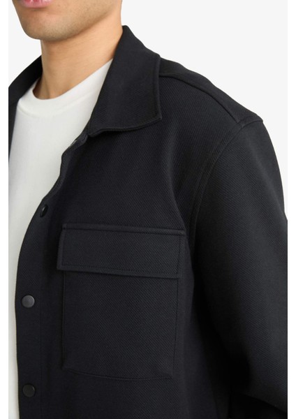 Regular Fit Twill Gömlek Ceket E7689AX25AU indirimleri
