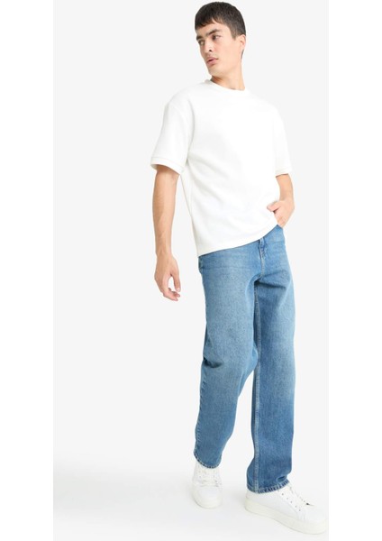 Baggy Fit Geniş Paça Jean Pantolon G2622AX25AU fırsatları