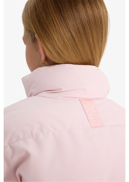 Kız Çocuk Su Geçirmez Fermuarlı Şişme Mont F0053A825AU