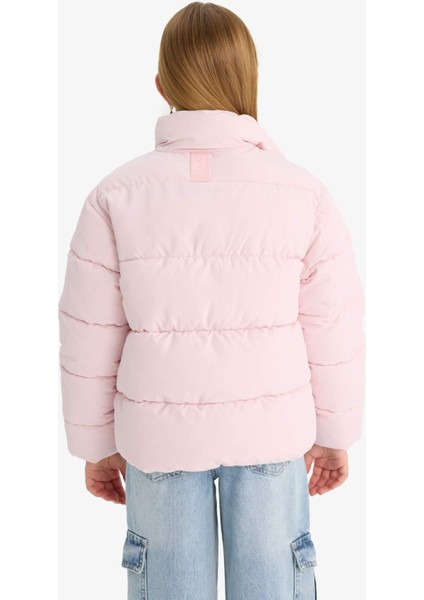 Kız Çocuk Su Geçirmez Fermuarlı Şişme Mont F0053A825AU