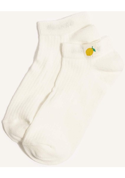 Kadın 3'lü Pamuklu Patik Çorap F5620AXNS fiyatları