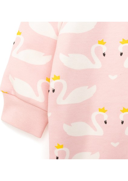 Kız Bebek Uyku Tulumu 1 Tog Fermuarlı Bisiklet Yaka Uzun Kol Ribanalı Paça fiyatları