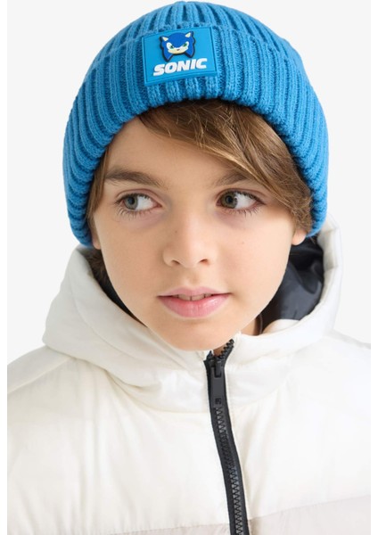 Erkek Çocuk Sonic The Hedgedog: Modern Triko Bere