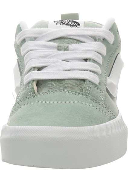VN000D6ZEMW1 Vans Knu Skool Spor Ayakkabı Yeşil modelleri