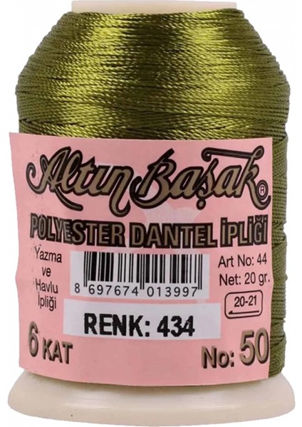 Altınbaşak Oya ve Dantel Ipi 20 gr - - No: 434