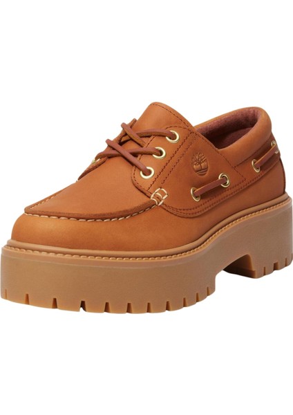TB0A2GVFEM71 Timberland Stone Street Boat Shoe Kadın Spor Ayakkabı Turuncu fiyatları