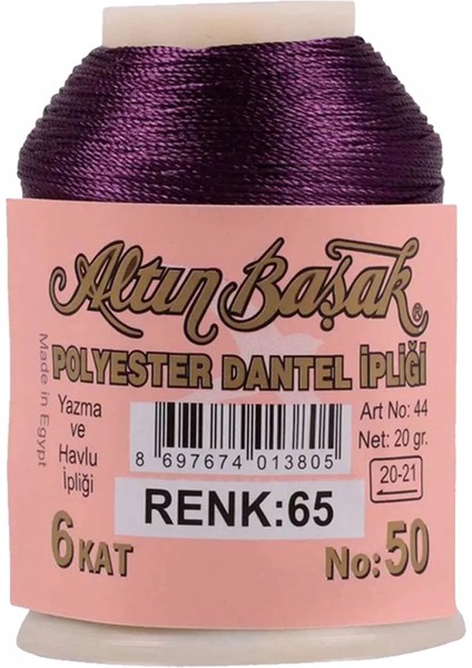 Altınbaşak Oya ve Dantel Ipi 20 gr - - No: 065