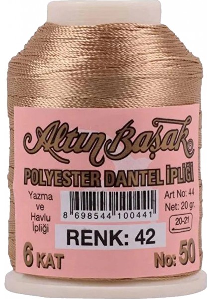 3 Adet Altınbaşak Oya ve Dantel Ipi 20 gr - - No: 042 modelleri