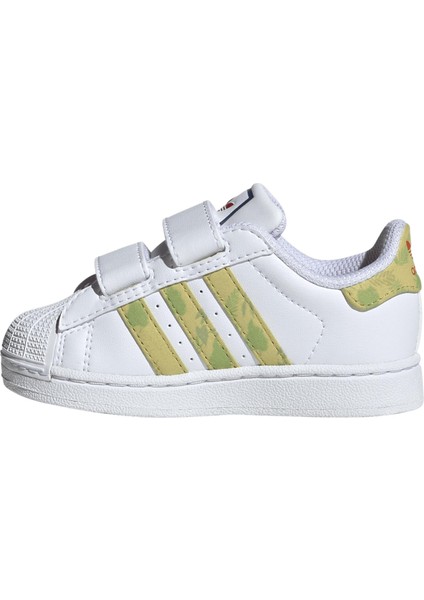 AJQ1335 Adidas Superstar Iı Cf I Bebek Spor Ayakkabı Beyaz fırsatları