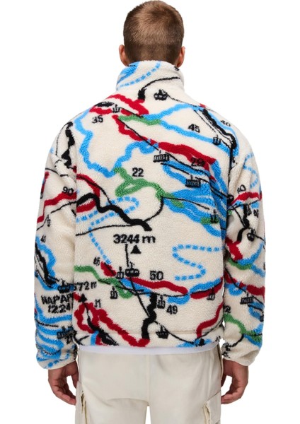 NP0A88TCFZE1 Napapijri T-Fıemme Erkek Ceket Krem modelleri