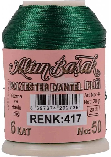 Altınbaşak Oya ve Dantel Ipi 20 gr - - No: 417
