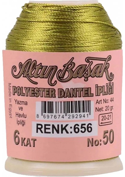 Altınbaşak Oya ve Dantel Ipi 20 gr - - No: 656