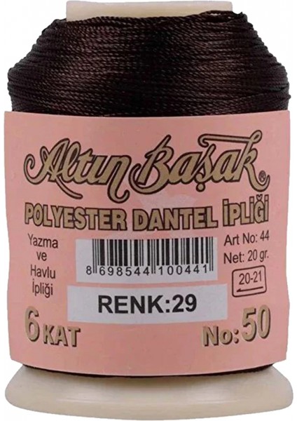 3 Adet Altınbaşak Oya ve Dantel Ipi 20 gr - - No: 029 modelleri