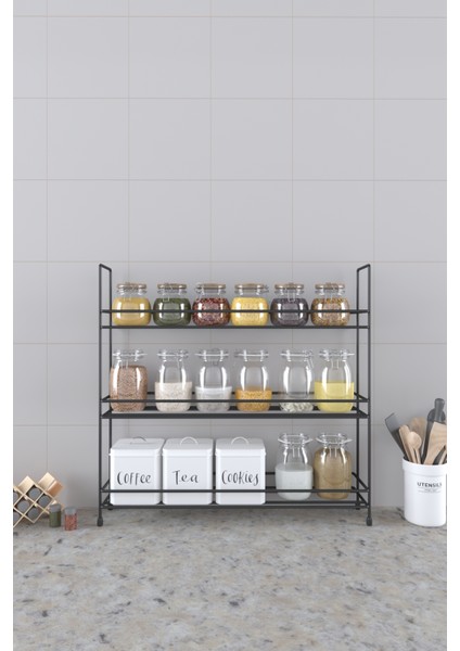 Metal Duvara Asılabilir Baharatlık Standı Küçük Boy Baharatlık Rafı fiyatları