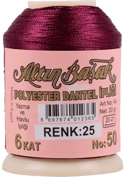 3 Adet Altınbaşak Oya ve Dantel Ipi 20 gr - - No: 650 - 025 - 292 fırsatları