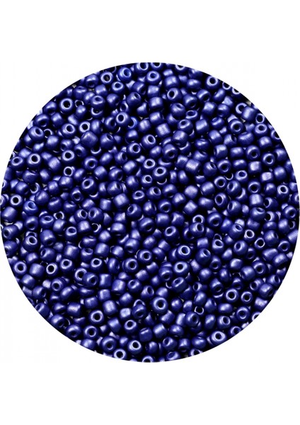 Lacivert Renk 4 mm Yaklaşık 660 Adet / 60 Gram Cam Boncuk Oya Yazma Bileklik ve Kolye modelleri