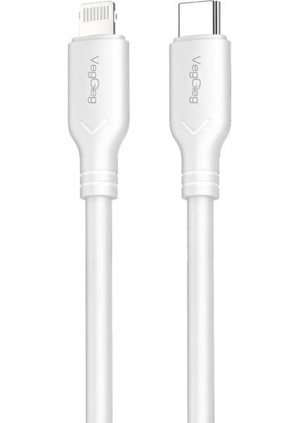 27W Type-C To Lightning iPhone iPad Uyumlu Pd Hızlı Şarj ve Data Kablosu 1.2 Metre