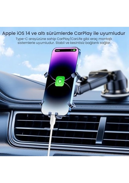 27W Type-C To Lightning iPhone iPad Uyumlu Pd Hızlı Şarj ve Data Kablosu 1.2 Metre modelleri