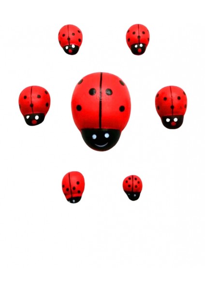 Uğur Böceği Dolap Süsü 7'li -ALK-130