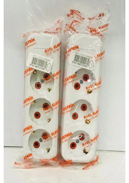3 Lü Klemensli Kablososuz Priz -12463
