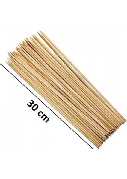 Çöp Şiş 30CM | Ahşap Çubuk | -ALK-119