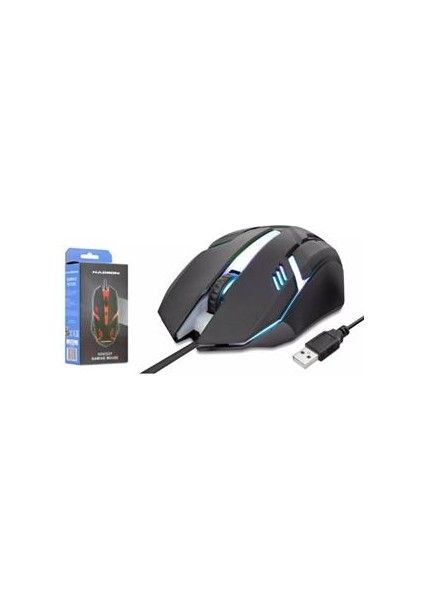 HDX3257(G20) Mouse Kablolu Oyun USB Ledli 1600 Dpı 150CM fırsatları