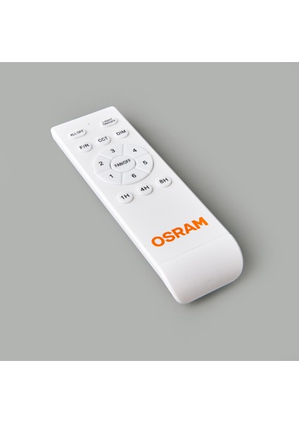 Ceiling Blade Fan 18W 3 Kanatlı Beyaz Kumandalı Tavan Vantilatörü