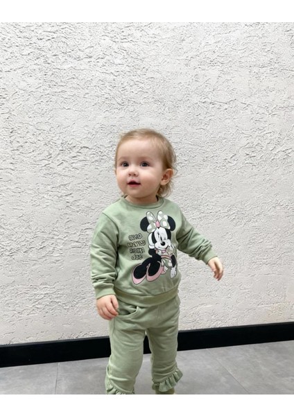 Kız Bebek 2’li Takım Mini Mouse Baskı fiyatları