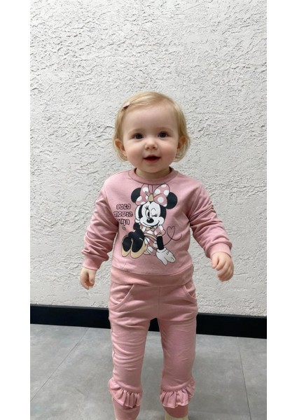 Kız Bebek 2’li Takım Mini Mouse Baskı fiyatları