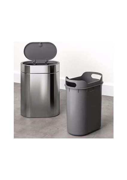 Brogrund Dokunmatik Çöp Kutusu Gri fiyatları