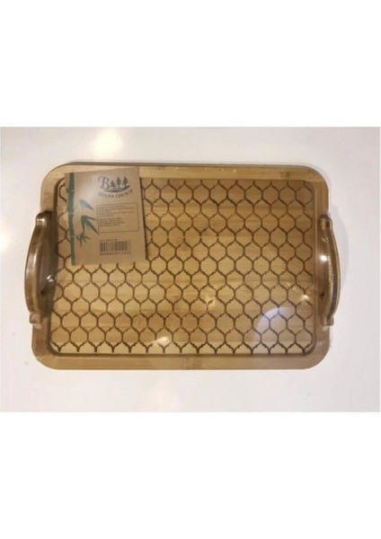 Bambu Tepsi Dikdörtgen 39,2X30 cm -DT3930