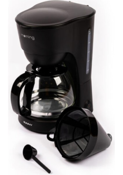 Morning Filtre Kahve Makinesi - Siyah - 750 Watt fırsatları