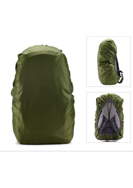 Yeşil 70L Ayarlanabilir Su Geçirmez Toz Geçirmez Sırt Çantası Yağmur Kapak Ultralight Omuz Çantası Durumda Raincover Açık Kamp Yürüyüş Için Koruyun (Yurt Dışından) modelleri