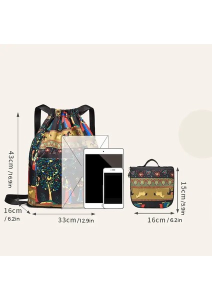 B Moda Büyük Kapasiteli Ipli Sırt Çantaları Katlanabilir Su Geçirmez Omuz Çantası Açık Spor Sırt Çantaları Seyahat Rahat Çanta (Yurt Dışından) modelleri