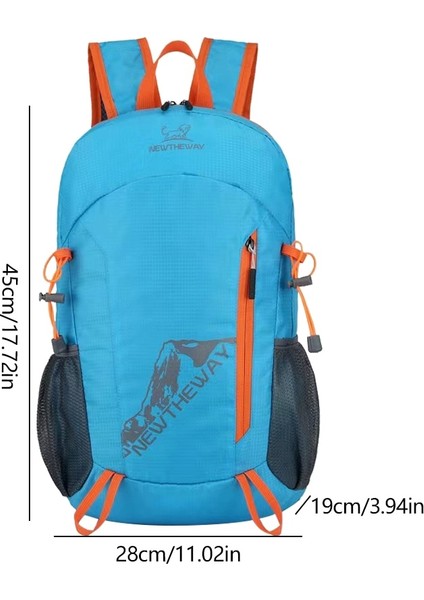 Turuncu Katlanır Anti-Hırsızlık Seyahat Sırt Çantaları Su Geçirmez Kadın Erkek Sırt Çantası Spor Çantaları Açık Kamp Binme Tırmanma Çantası Erkekler Sırt Çantası (Yurt Dışından) fırsatları