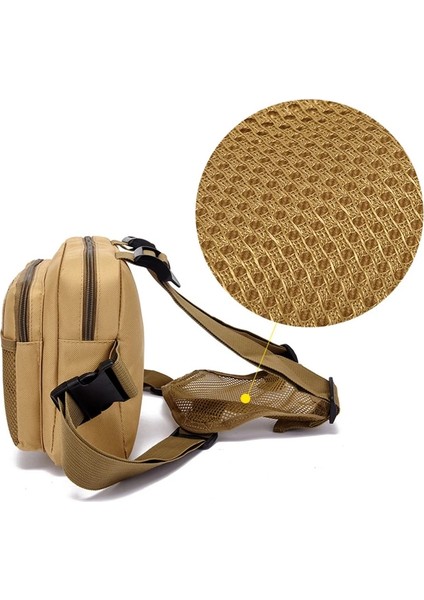 Yeşil Açık Taktik Göğüs Çantası Koşu Spor Yelek Çantası Kamuflaj Fonksiyonlu Trendy Sırt Çantası Eğlence Yelek Çantası Göğüs Pannier Kesesi Erkek Çantası (Yurt Dışından) fırsatları