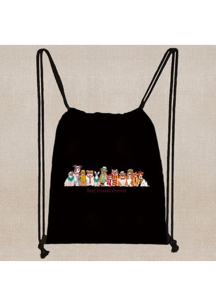 2DOG011 2023 Yeni Erkek ve Kadın Ipli Sırt Çantası Doğa Sporları Sırt Çantaları Moda Baskı Sırt Çantası Spor Tote Çanta Okul Spor Büyük Çanta (Yurt Dışından) indirimleri