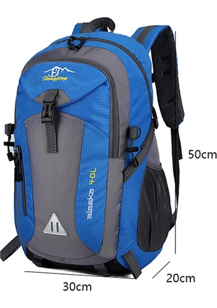 Mavi Erkek Sırt Çantası Su Geçirmez Rahat Açık Seyahat Sırt Çantası Dizüstü Kadın Spor Çantası Erkekler Yürüyüş Kamp Dağcılık Çantası 2023 (Yurt Dışından) fiyatları