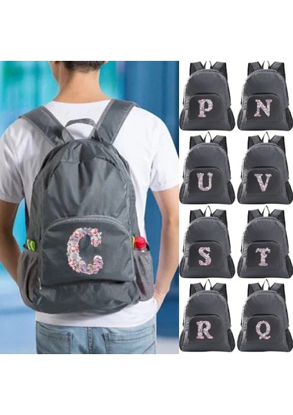 10ROSE Flower S Açık Yürüyüş Çantası Hafif Taşınabilir Sırt Çantası Katlanabilir Su Geçirmez Katlanır Ultralight Paketi Kadın Erkek Yürüyüş Seyahat Çantaları (Yurt Dışından) fırsatları