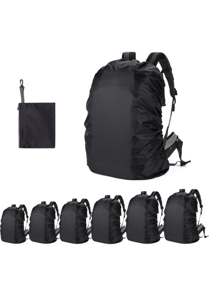 XL65-75L Sırt Çantası Yağmur Kılıfı Açık Yürüyüş Tırmanma Çantası Su Geçirmez Yağmurluk Sırt Çantası Açık Seyahat Kamp Sırt Çantası (Yurt Dışından)