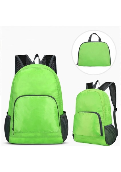 10WALLS001 Hafif Taşınabilir Katlanabilir Duvarlar Baskı Sırt Çantası Katlanır Çanta Ultralight Açık Paketi Kadın Erkek Seyahat Yürüyüş Yeşil Sırt Çantası (Yurt Dışından) indirimleri